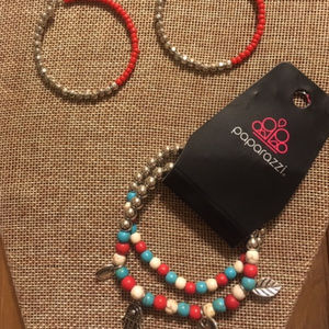 Earrings and Bracelet Set